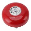 6in Fire Alarm Bell Waterproof Portable Aluminum Alloy 24V Wired Power 95db Loud Security Ringing Bell for School Home