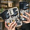 Чехол для телефона: 2D Плоский Чехол-Книжка Samsung Galaxy A34 A35 M05 M06 S20 S22 S21 FE Plus 5G со Слойной Защитой, Зимняя Ночь Снежная Сцена, Рождество и Хэллоуин Gi