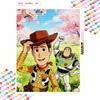 Disney Toy Story Woody Buzz Diamond Painting Art Kit Handmade DIY 5D Home Decor Gift