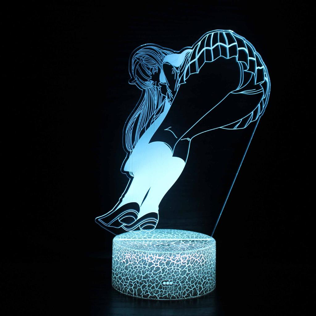 3D Подарочная Ночная Лампа Светодиодная Маленькая Настольная Лампа Акриловая Атмосфера для Общежития Прикроватная Лампа Настольные Лампы Прикроватная Лампа Декор Комнаты Ночн