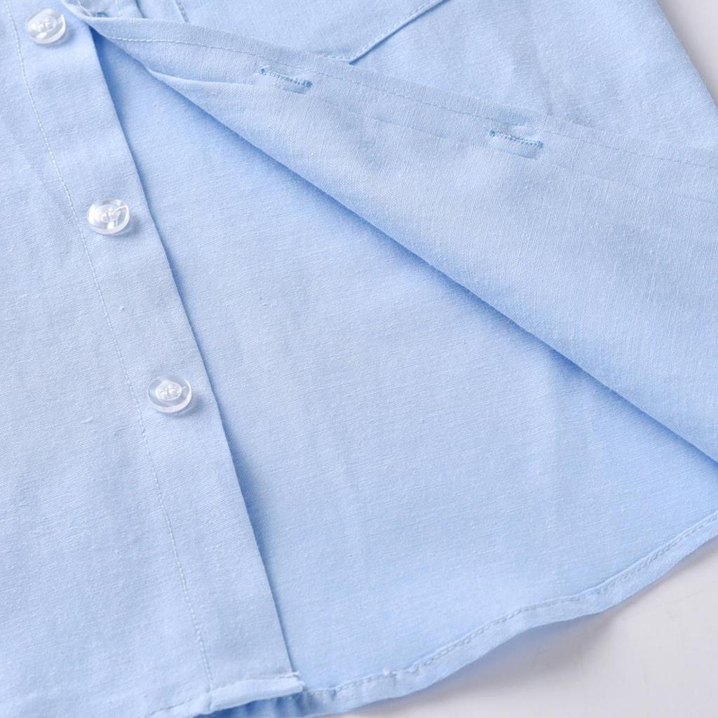 Boy's 4-Piece Formal Set: Tie, Shirt, Suspenders, Long Pants, Cotton Gentleman Outfit