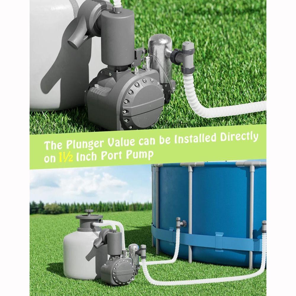Easy Installation Pool Plunger Valve On/Off Control Above Ground Pool Valve