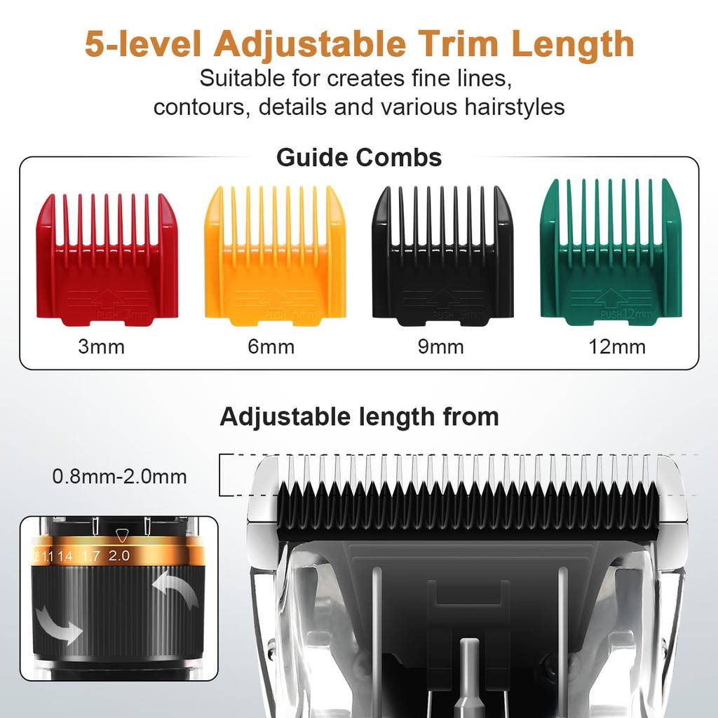Машинки для стрижки собак, машинки для стрижки домашних животных, набор для стрижки собак со светодиодным дисплеем, бритва для собак, машинки для стрижки с низким уровнем шума для кошек и домашних животных