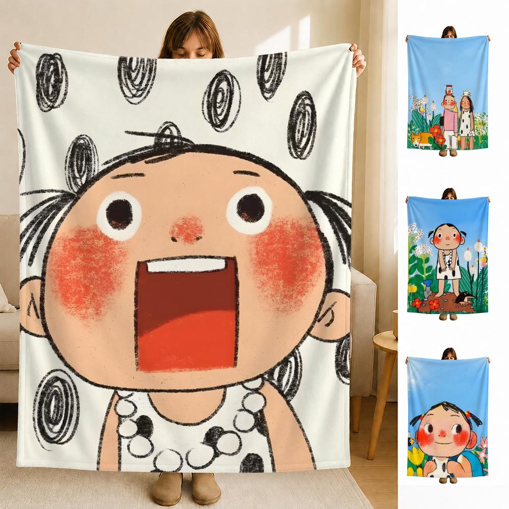 artist PPdohk Art Throw Soft Flannel Blanket for Bed Bedroom Sofa Picnic Throw Skinfriendly Breathable Gift Cover