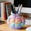 Большой бокс для хранения кистей для макияжа и канцелярских принадлежностей в форме пуховика