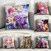 No G-Game No Life Наволочка Декоративная для Дивана Домашняя Двусторонняя Печать Плюшевая Квадратная Наволочка для Подушки Декор Подушки Чехол