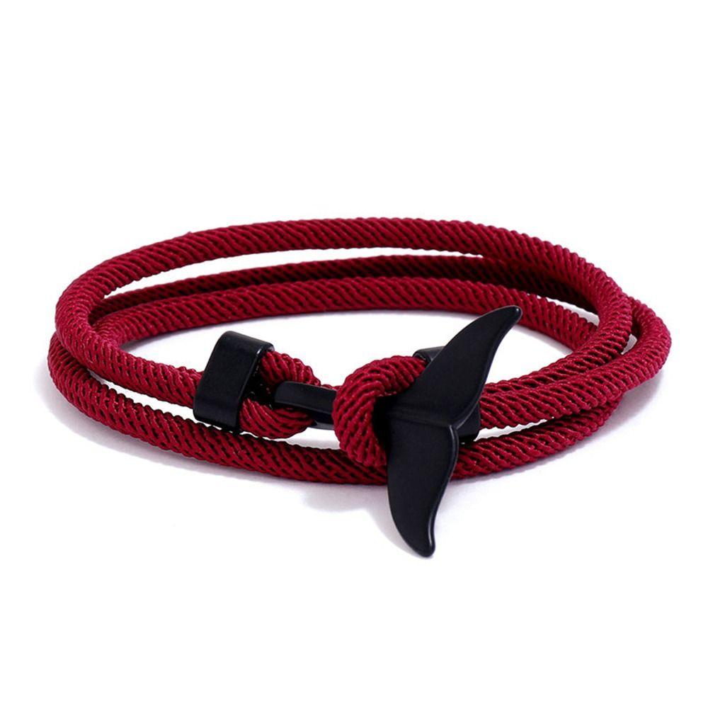 Couple Niche Design Braided Rope Bracelet Men Bracelet Fashion Jewelry Korean Style Hand Strap