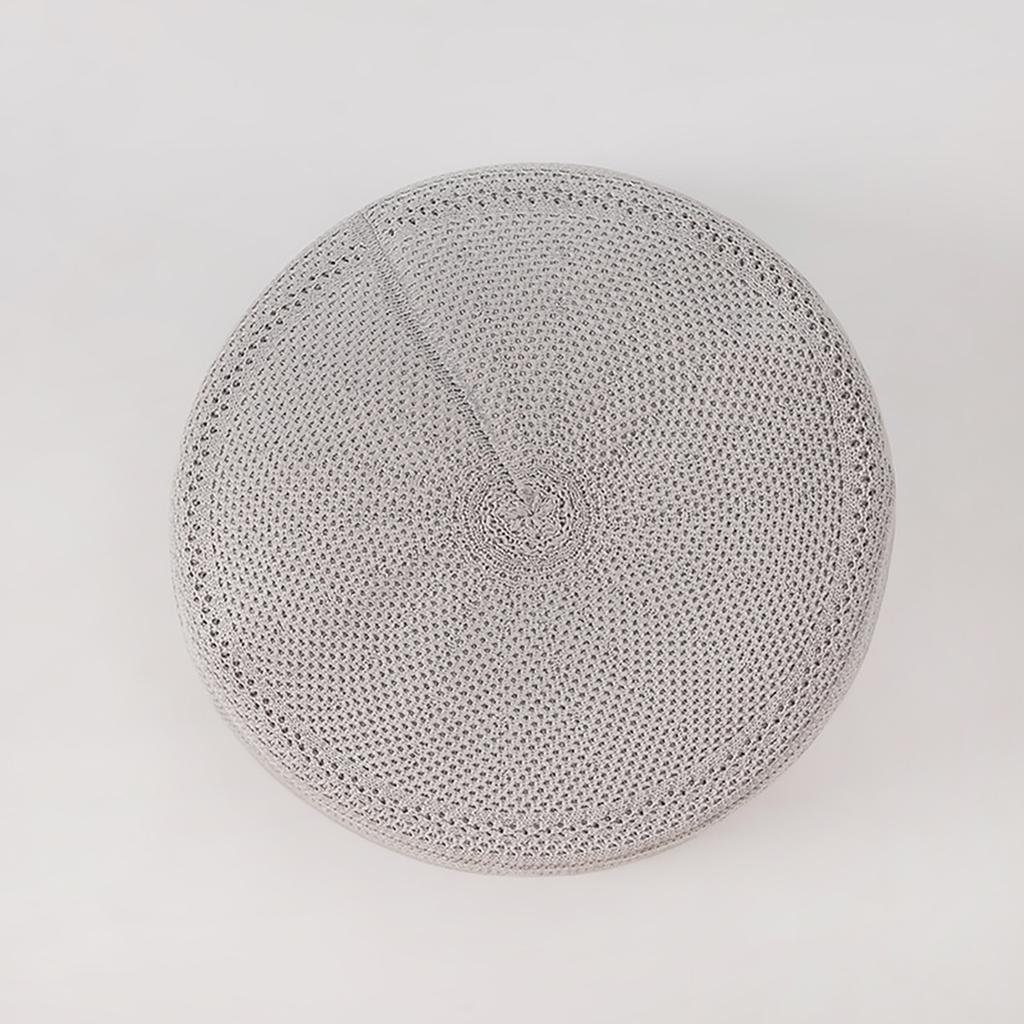 Knitted Cotton Turban Hat for Men Breathable Islamic Kufi Prayer Hat EID Ramadan Hijabs Beanie Cap Arabian Skull Hat