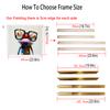 Aluminum Alloy Floating Canvas Frame Narrow Edge Metal Painting Frame Simple Wall Art can be Custom Large Size