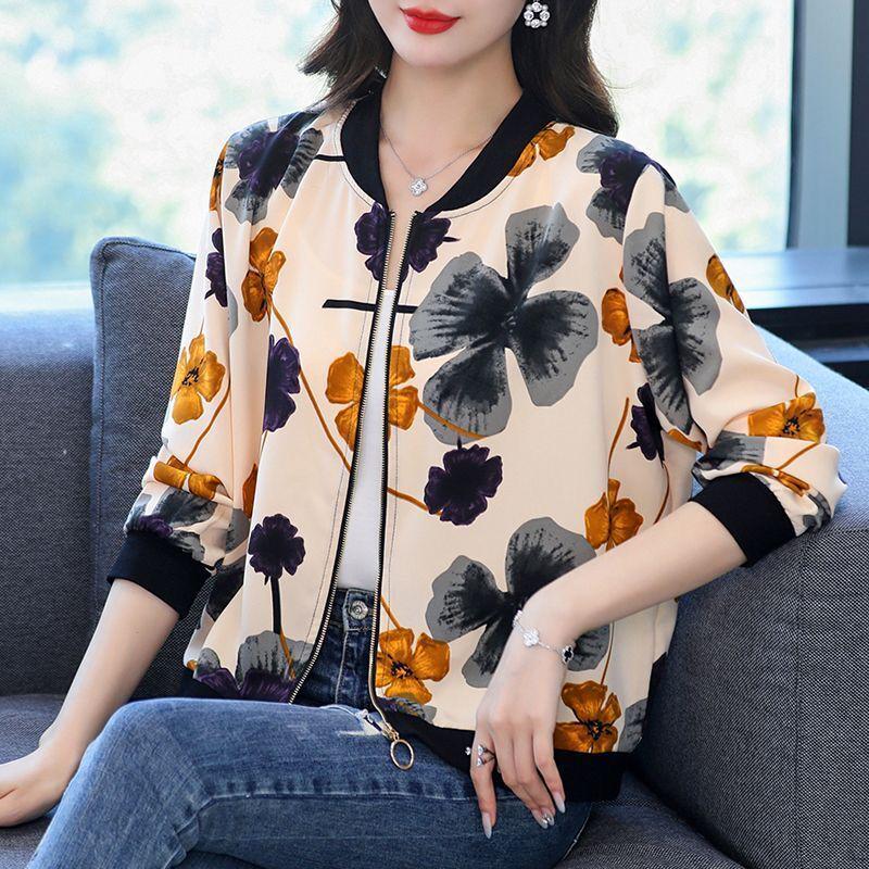 2025 Stylish Women's Large Ice Silk Sun Protection Chiffon Jacket - Long Sleeves, Beach and Holiday Ready