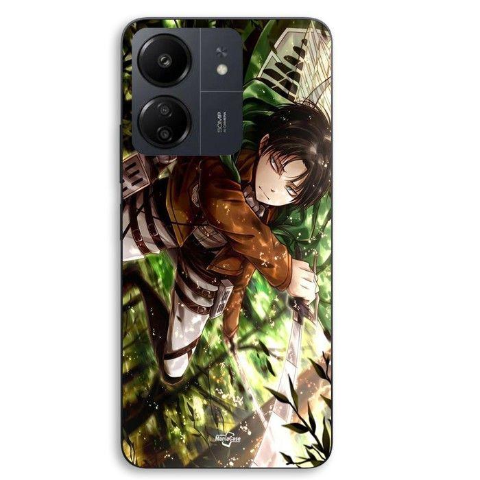 Coque Pour Xiaomi Redmi 13C 4g Attaque titans levi ackerman Maniacase