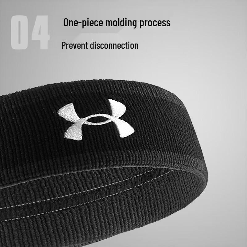 Under Armour Унисекс Спортивная Повязка на Голову, Впитывающая Пот