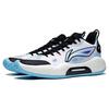 Li Ning Yu Shuai Team Shock Absorption Non-Slip Low-Top Basketball Shoes Men Sneaker White Black ABPT039-1