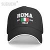 Бейсболка Италия EST.1946 Roma Capital Unisex WoUnisex Unisex Хип-хоп Сэндвич-кепки Snapback Кепка для гольфа Рыбалка