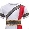 Ancient Design Children Roman Costumes Set Robe Headband Reusable Role Playing