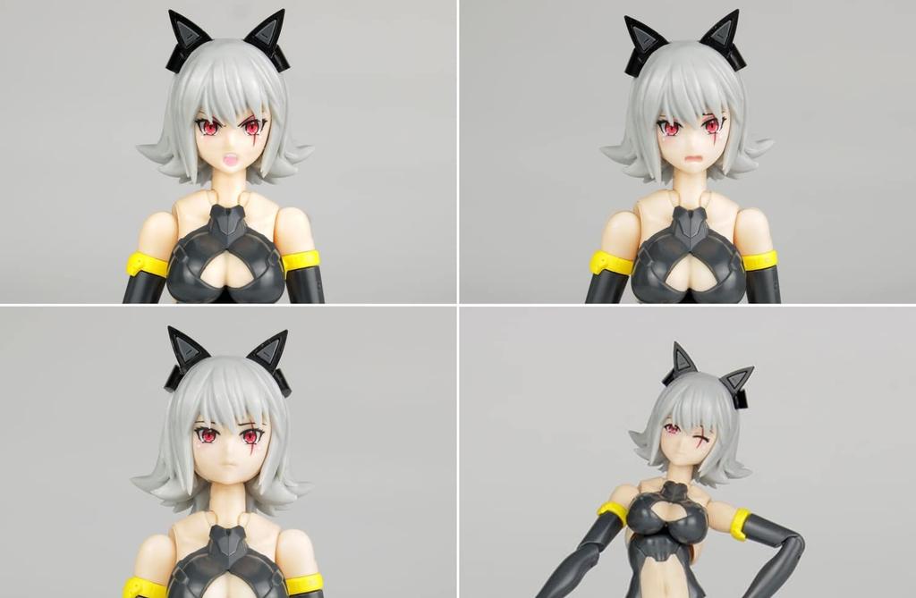 Armored Girl Werewolf Benandanti Universal Color Version Scale Total Height 170mm Plastic Model PLATZ/MONO E-model 1/12 Approx. Pre-Colored MEM-2