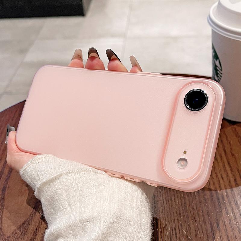 0,45 мм Ультратонкий Матовый Мягкий Силиконовый Чехол Для iPhone Air 17 16 15 14 Pro Max Plus 16E Конфетный Цвет Полупрозрачный Тонкий Прозрачный Корпус