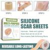 Эффективная наклейка на шрам, умеренный самоклеящийся безопасный силиконовый лист для ремонта шрамов, здравоохранение