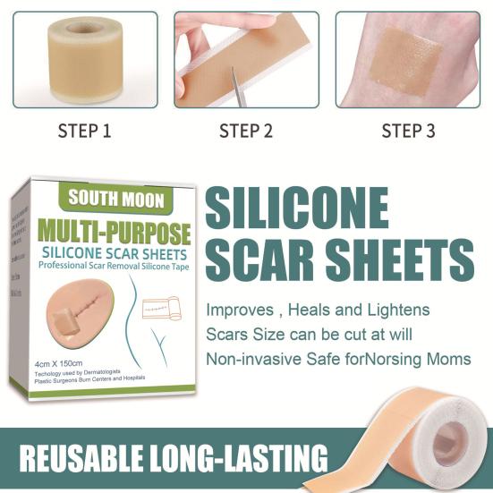 Эффективная наклейка на шрам, умеренный самоклеящийся безопасный силиконовый лист для ремонта шрамов, здравоохранение