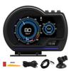 Цифровой проекционный дисплей Head Up Display OBD2+GPS Умный датчик Автомобильный HUD Спидометр Турбо Обороты Сигнализация для Автомобиля Грузовика Предупреждение о Скорости