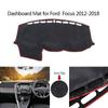Dashboard Cover Dash Mat Fit Ford Focus MK3 2013-2018 LHD RHD Red Trim