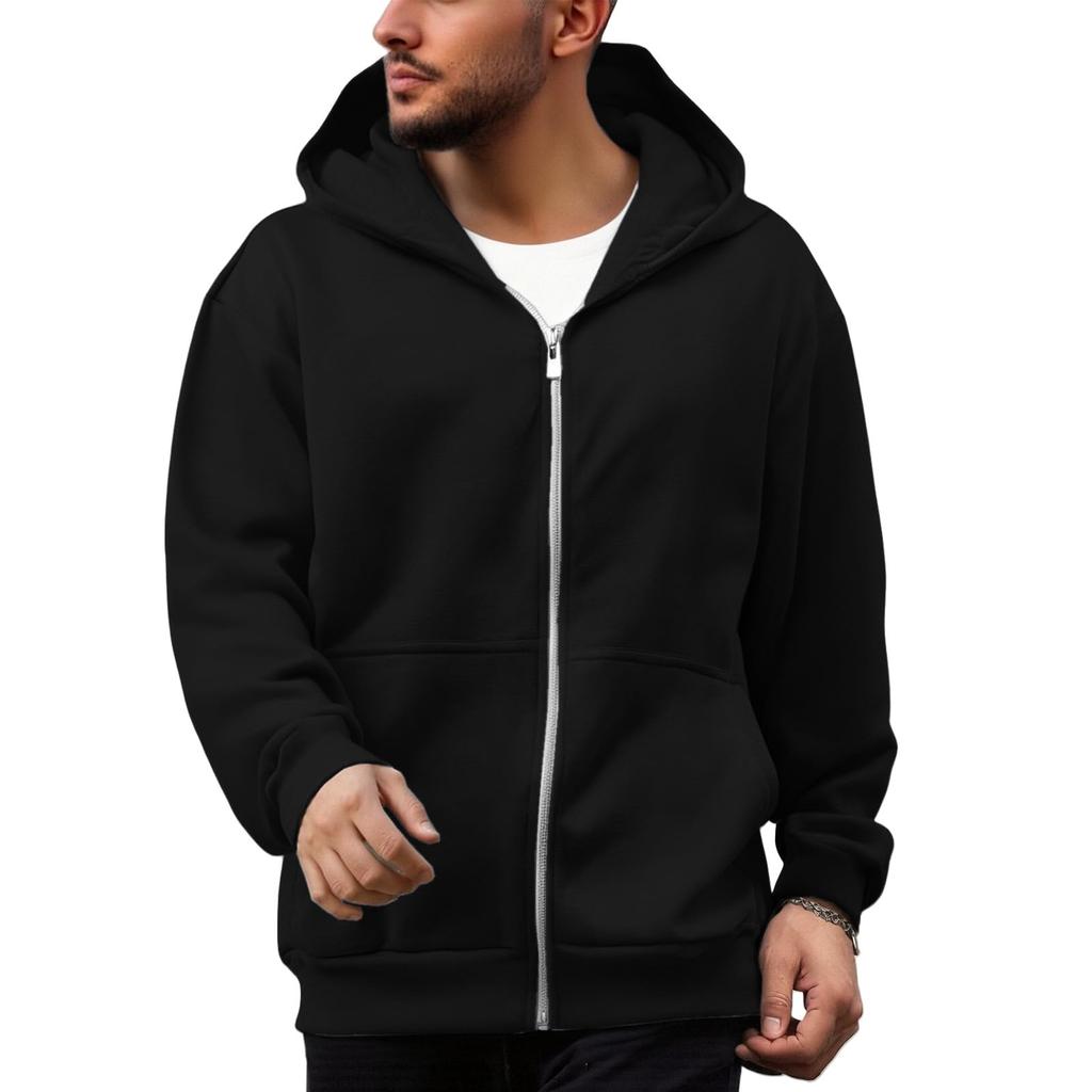 Men's Creative Travel Hoodie With Backpack Lightweight Zipper Backpack Sweatshirt Casual Campus Pullover Outfits