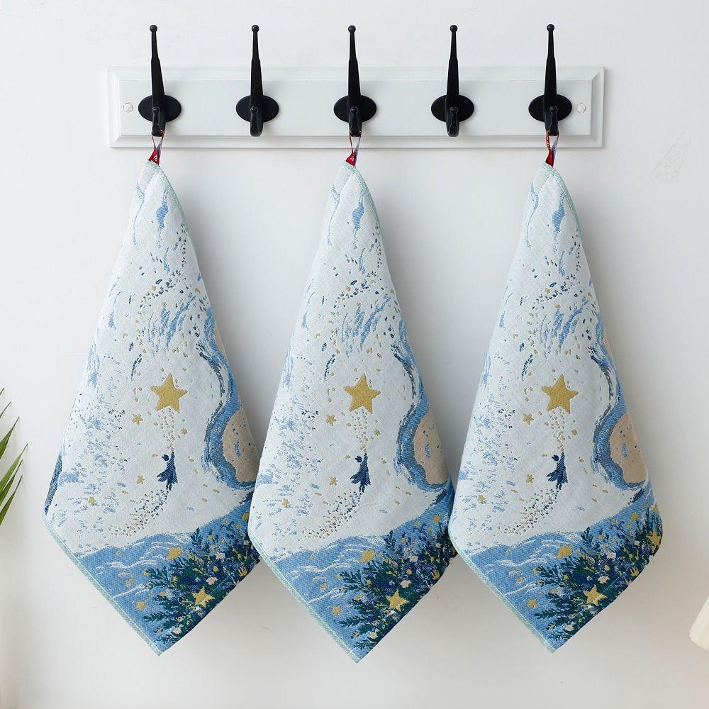 4 Layer Cotton Gauze Kitchen Towel Quick Dry Tea Towel New Large Hand Towel Children Kids