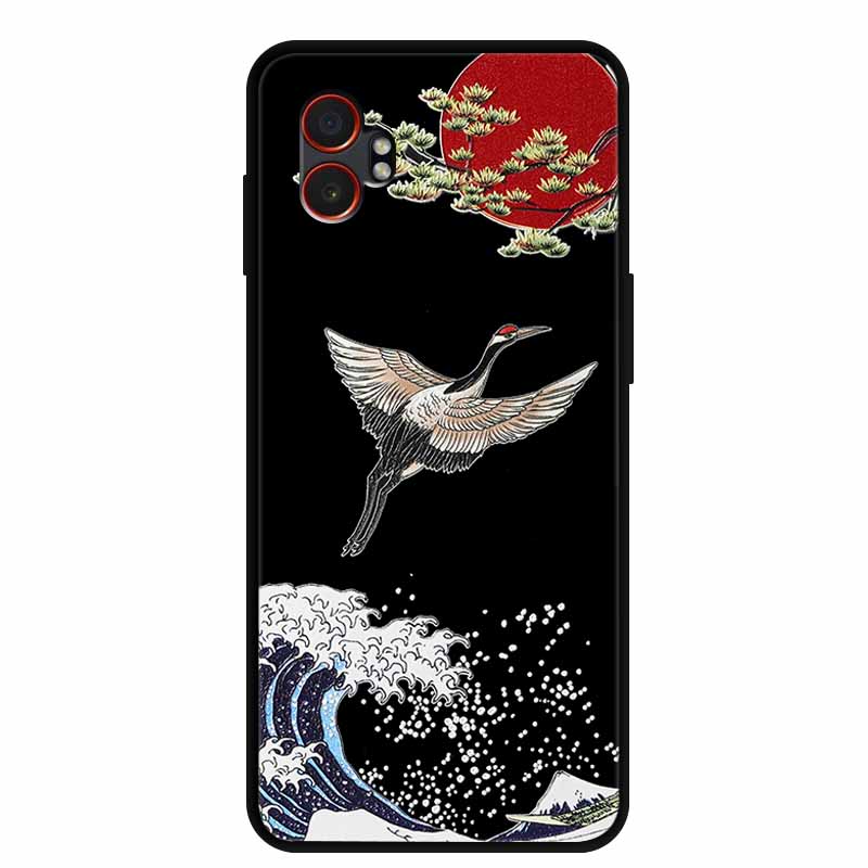 3D Emboss Case For Samsung Galaxy XCover7 Pro 5G Phone Case Flowers Silicone Soft Back Cover For Samsung Galaxy XCover7Pro Case