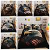 3D Eagle Series Bedding Set Bird Duvet Cover 2/3 Pieces DE135 * 200 Full Size Boy Room Washable Soft Quick Drying Home Decoration