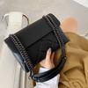 IELGY New Lingge Chain Small Bag Women's Net Red New Fashion Korean Versatile One Shoulder Messenger Fashion Small Square Bag