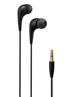 JVC Kenwood Проводные Черные Внутриканальные Наушники HA-FX6-B, Легкие, Компактные,