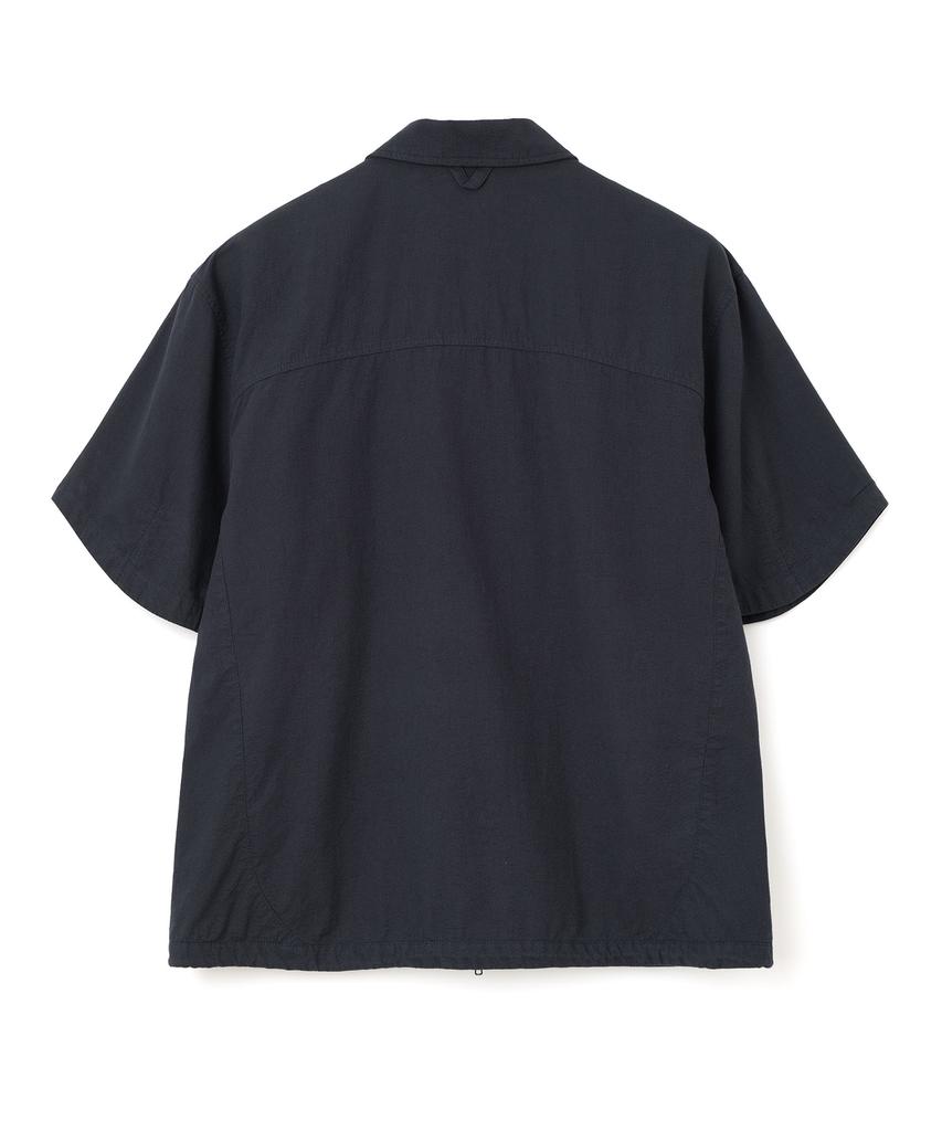 MILLO ARCHIVE League Zip-Up Shirt [Navy]