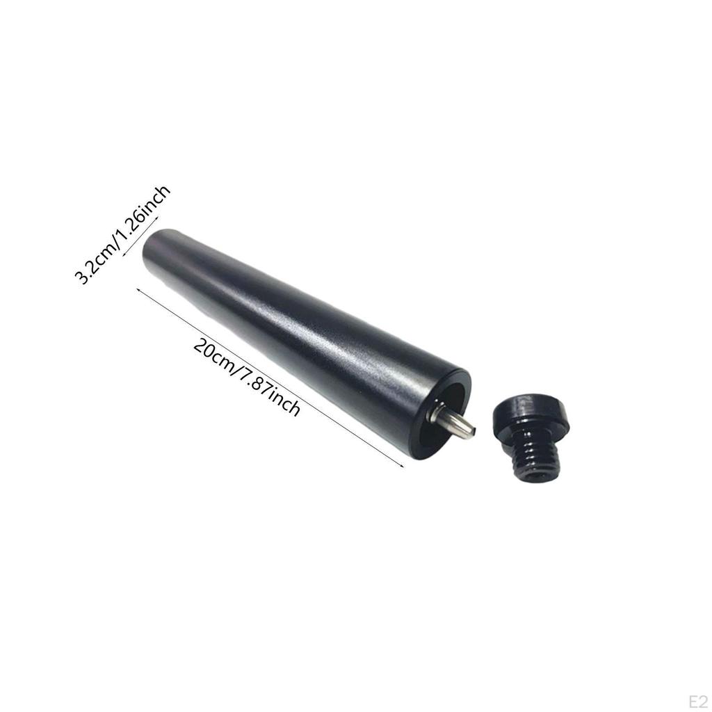 Pool Cue Extension Lengthener Equipment Professional Compact Lightweight Billiard Accessories