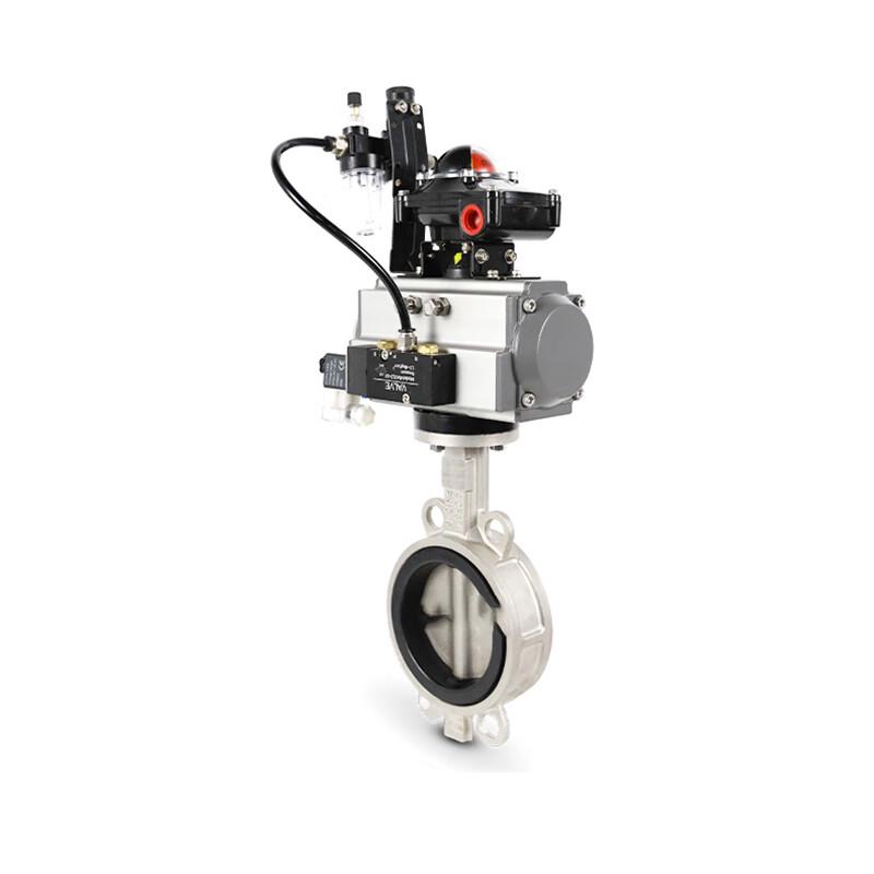 SGNFAFM Pneumatic Wafer Butterfly Valve