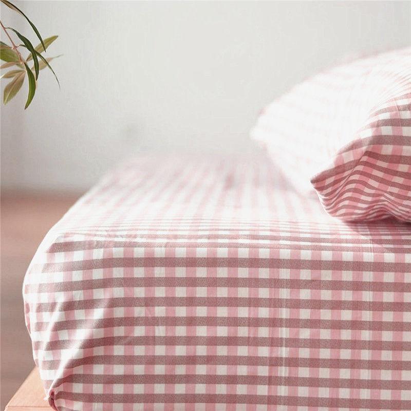 Простыни из стираного хлопка, мягкие простыни Four Seasons для постельного белья размера King Queen, чехлы для матрасов для гостиничных номеров