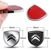 OAUH2 1pc Metal Car Badge Emblem Body Window Fuel Tank Cap Decoration Stickers For Citroen C1 C3 C4 Grand Picasso C5 Auto Accessories