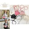 Fashionable Korean Style Mini Shoulder Bag For Kids In Trendy Solid Colors