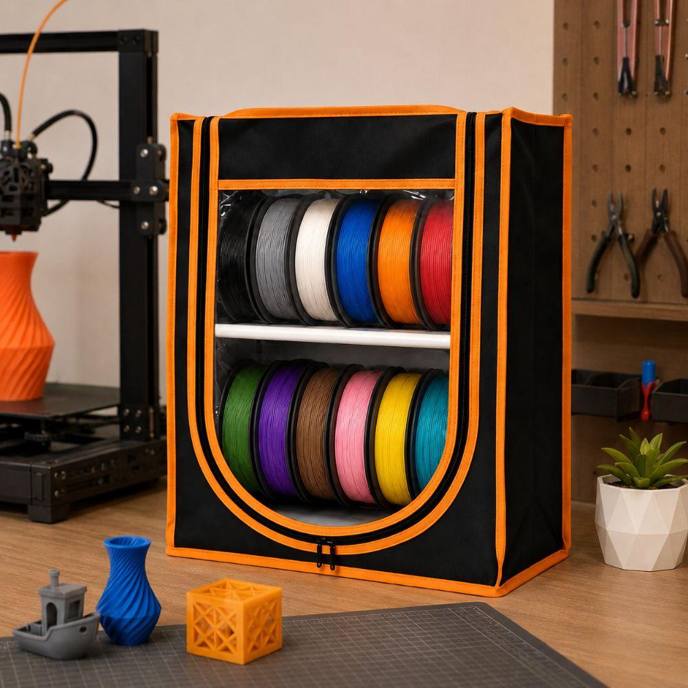 Dustproof Filament Storage Holder Sealed Filament Dry Box 3D Printing Filament Container Universal