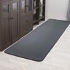 Freely Kitchen Mat, Doormat, Washable, Non-Slip, Microfiber (Solid, Dark Gray, 65*240cm)