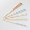 Sunny Life Design Wakasa Lacquer Bamboo Chopsticks, Dishwasher Safe, Cute, Colorful, Stylish, Pointed, 23cm, Sou Sou, White, Made in Japan, 146842