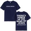 Theres Power In The Name Of Jesus Bible Verse Tshirt High Street Fashion Trend Tshirts Unisex Unisex Casual Loose Cotton T Shirt