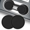 Center Console Cup Holder Replacement Pad Black Compatible With Ford F150 2004-2014 Center Console Cup Holder Pad