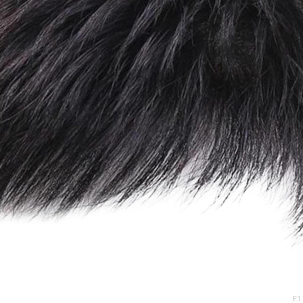 Зажим для человеческих волос в кусочках, сменный синтетический короткий топпер, мужской шиньон для топперов