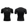 Compression T Shirt Mens Summer Running T-shirt Elastic Quick Dry Sportswear Sports Tops Tees Athletic Gym Workout Shirts Men