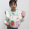 New Colorful Children's Backpack Cute Dual Color Kindergarten Bag With Breathable Design