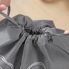 1PC Shoe Storage Bag With Thickened Travel Organizer Non-Woven Fabric Clothing Hanging