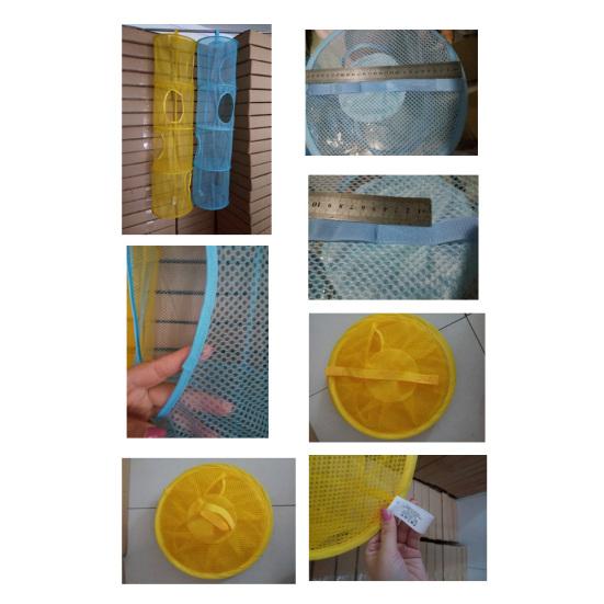 4-слойная сетка, складная стойка для хранения детских игрушек, подвесная корзина, органайзер для мелочей