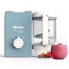 BEABA, Babycook Express, Robot Bébé, 4 En 1 Mixeur-cuiseur, Bleu Baltique