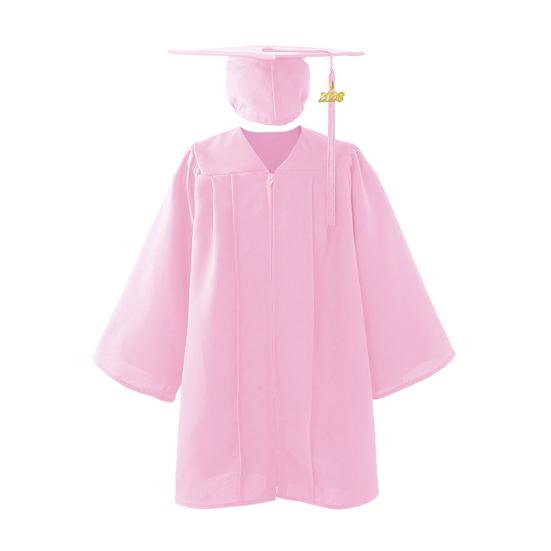 Комплект выпускной мантии и шапочки для детского сада, унисекс, наряд «Поздравляю, выпускник» с кисточками и подвесками 2026 года для дошкольников и детского сада