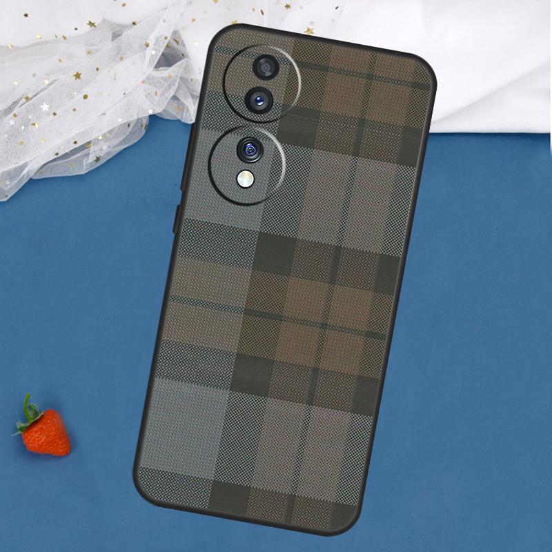 Чехол с шотландским узором клана Фрейзер для Honor Magic 7 5 6 Lite 8 Pro 200 400 50 70 90 X8c X8b X9a X9b X9c X9d Win RT